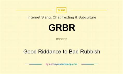 GRBR Meanings .